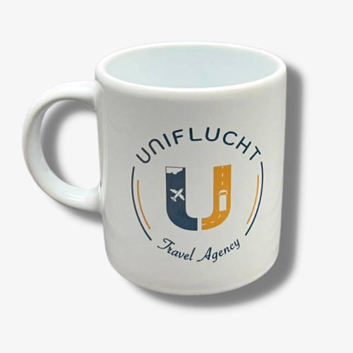 Uniflucht Tasse